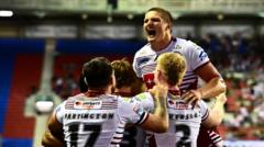 Wigan earn comfortable win over out-of-form Saints