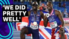 Glave and Azu deliver on GB sweep promise with 100m gold and silver