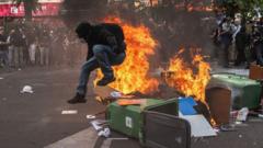 'Everyone hates the police' – what France's school protests reveal about a divided nation