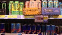 Energy drinks to be banned for under-16s in England from April