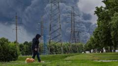 Steve Rosenberg: Moscow oil refinery attack brings Russia's war with Ukraine closer to home