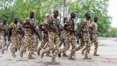 Nigeria's president orders 80% salary increase for junior soldiers