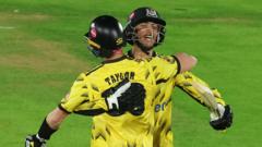 Gloucestershire edge last-ball thriller against Glamorgan