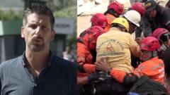 Watch: A race of against the clock for Venezuela earthquake rescuers