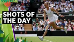 'That's Federer-esque!' - best shots from Wimbledon day one
