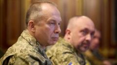 Row escalates in Ukraine over army chief's future