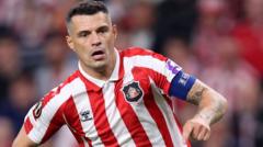 Suspended fine for Xhaka over Covid-19 certificate