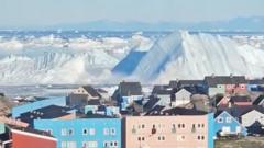 Watch: Giant iceberg turns over near  Greenland's coast