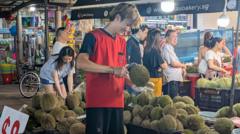 Why $20 durians are now being sold at half price - or given away for free