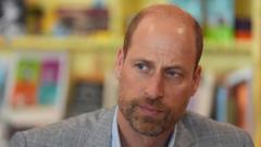 Prince William tells England to 'hold heads high'