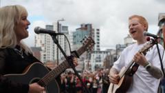 Teacher abandons holiday to duet with Ed Sheeran