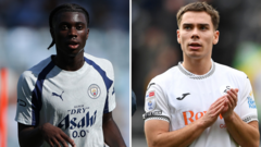 Swansea agree loan of Man City's Monga as Walta to leave