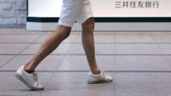 Tokyo urges men to wear shorts to work, but some women say it's 'leg hair harassment'