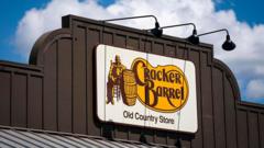 Cracker Barrel chief executive steps down a year after rebrand chaos