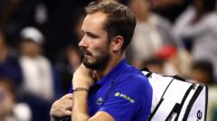 Medvedev disqualified from Djokovic match for hitting spectator with ball
