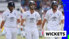 'Trent Bridge falls silent!' - England lose three early wickets