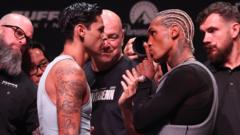 Eggs, insults & a champion with a fake beard - Garcia and Benn face off