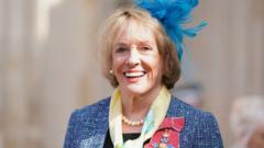Esther Rantzen says she is too fragile to travel to Switzerland to end life
