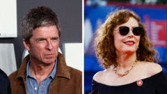 Noel Gallagher and Susan Sarandon among celebrities to sign Drumcree march letter