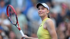 Rybakina sweeps past Osaka to close in on number one ranking