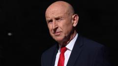 John Healey becomes chancellor weeks after shock resignation from defence job