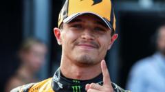 Norris on pole as Hamilton and Antonelli penalised