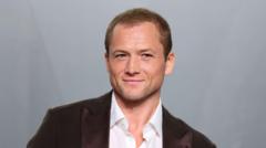 Taron Egerton says he is estranged from his dad after 'pushing ejector seat'