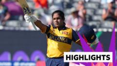 Athapaththu's stunning century helps Sri Lanka thrash Ireland