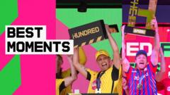 Fan knitting, huge hitting and catches galore - The best of The Hundred