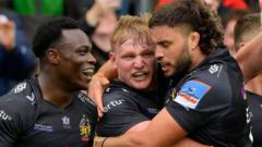 Exeter beat Saracens to reach play-offs and end McCall's reign