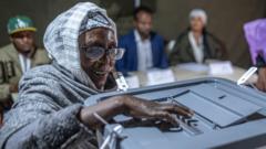 Ethiopia election under way, but not everyone can vote