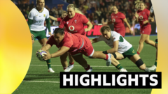 WXV Global Series highlights: Wales 50-19 South Africa