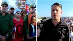 ‘Long live Raúl!’ - Castro’s supporters in Cuba rally in his defence