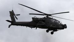 Two dead after military helicopter crashes in Texas