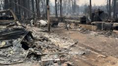 'The fire's right there' - Families recount fleeing Washington state wildfires