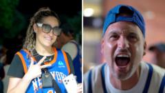 'The greatest day of my life' - Knicks fans celebrate in San Antonio