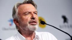 Actor Sam Neill died from pneumonia, agent confirms