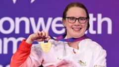 Whiston wins Commonwealth gold after ill father makes rare trip