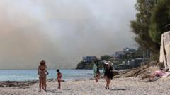 Thousands evacuated in Crete but Spanish PM ends wildfire emergency