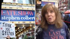 Fans react to Stephen Colbert’s final show