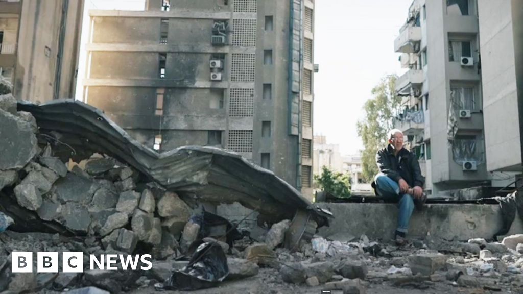 Watch: The Lebanese neighbourhoods shattered by Israel's ten minute bombing raid