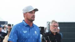 Two-shot penalty 'fires up' Open contender DeChambeau