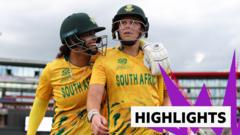 Kapp's brilliant innings guides South Africa to crucial win against India