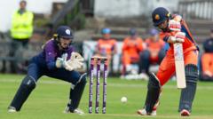 Netherlands beat Scotland by 58 runs in first ODI
