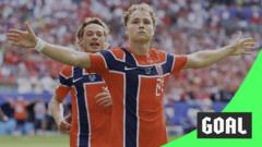Schjelderup's 'outstanding strike' gives Norway lead against England