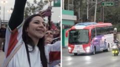 Iran's World Cup football team arrives in Mexico amid US visa row