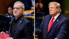 Watch: What messages did the US and Iran send about the war?