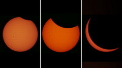 Builder with own observatory captures solar eclipse