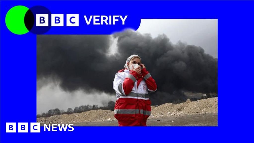 Air strikes cause black rain and 'unprecedented' pollution in Tehran, scientists say