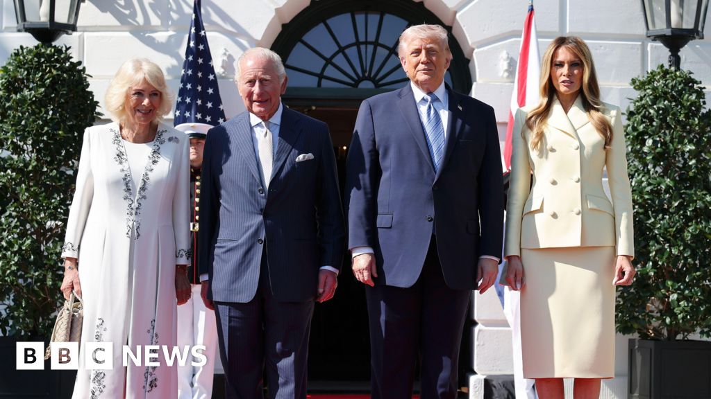 What the King and Queen did on their first day in the US